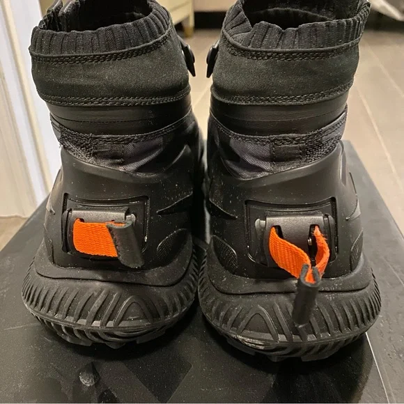 SOLD Nike NSW Gaiter Boot NikeLab Anthracite Black Orange AA0530 001 Men Size 10 - Picture 7 of 14